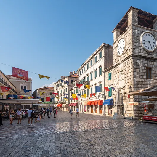Kotor Η Πλατεία Όπλων στο Κότορ, Μαυροβούνιο