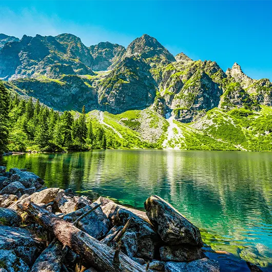 Morskie Oko, Poland Morskie Oko Lake in Poland