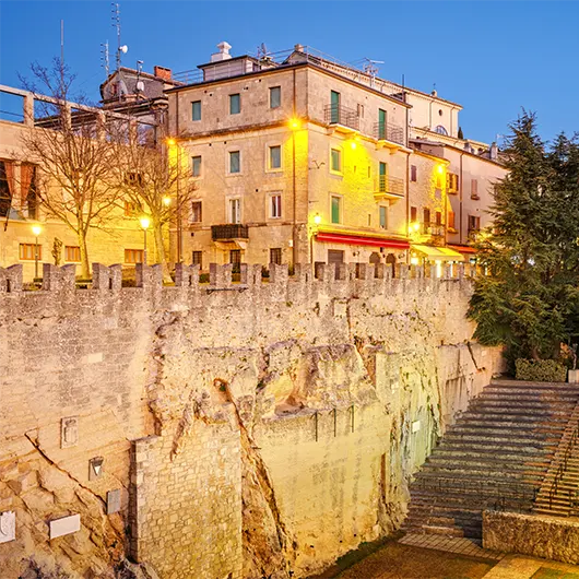 San Marino Το ιστορικό κέντρο του Αγίου Μαρίνου