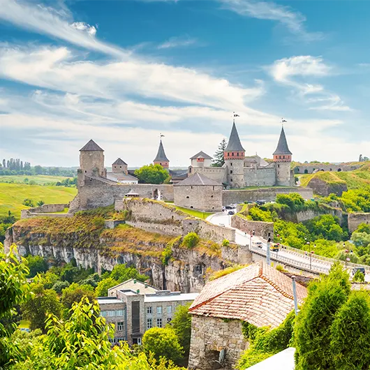 Kamianets-Podilskyi Castle Historical Kamianets-Podilskyi Castle in Ukraine