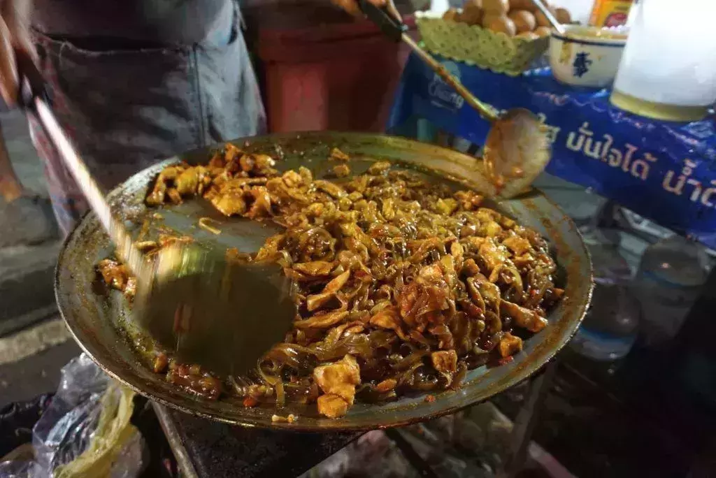 Pad Thai in Lamai Night Market