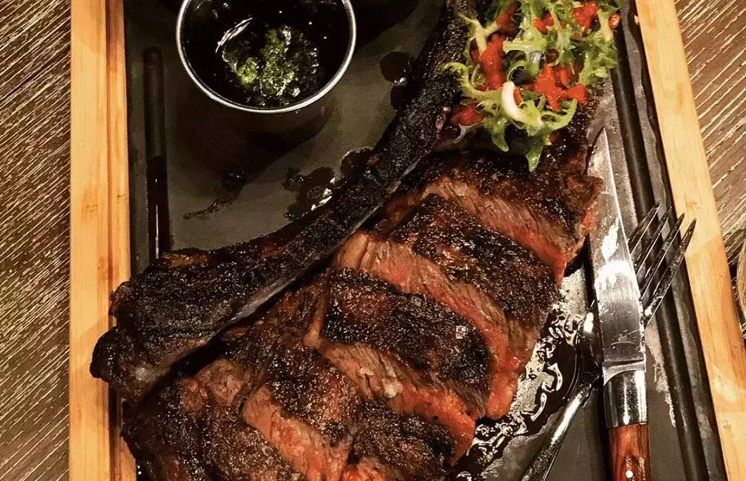 1. Beef Tomahawk Steak – Ascua