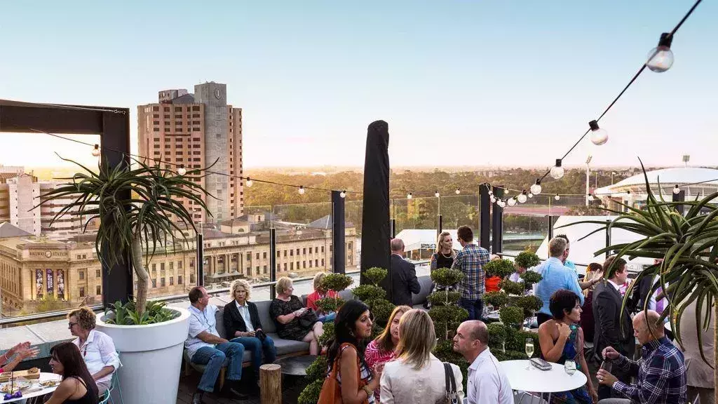 Sip on a rooftop cocktail at 2KW
