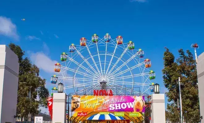 Eat a baked potato at the Royal Adelaide Show