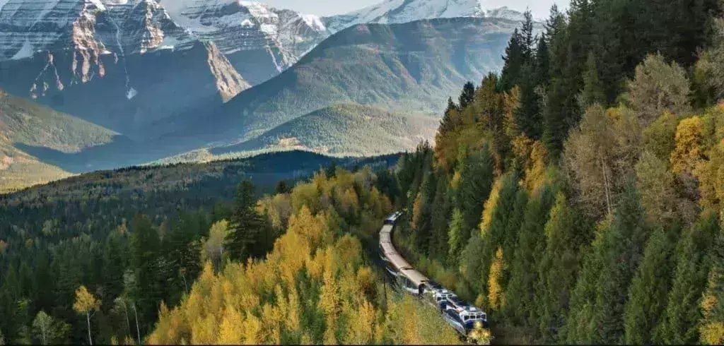 luxury train rockies