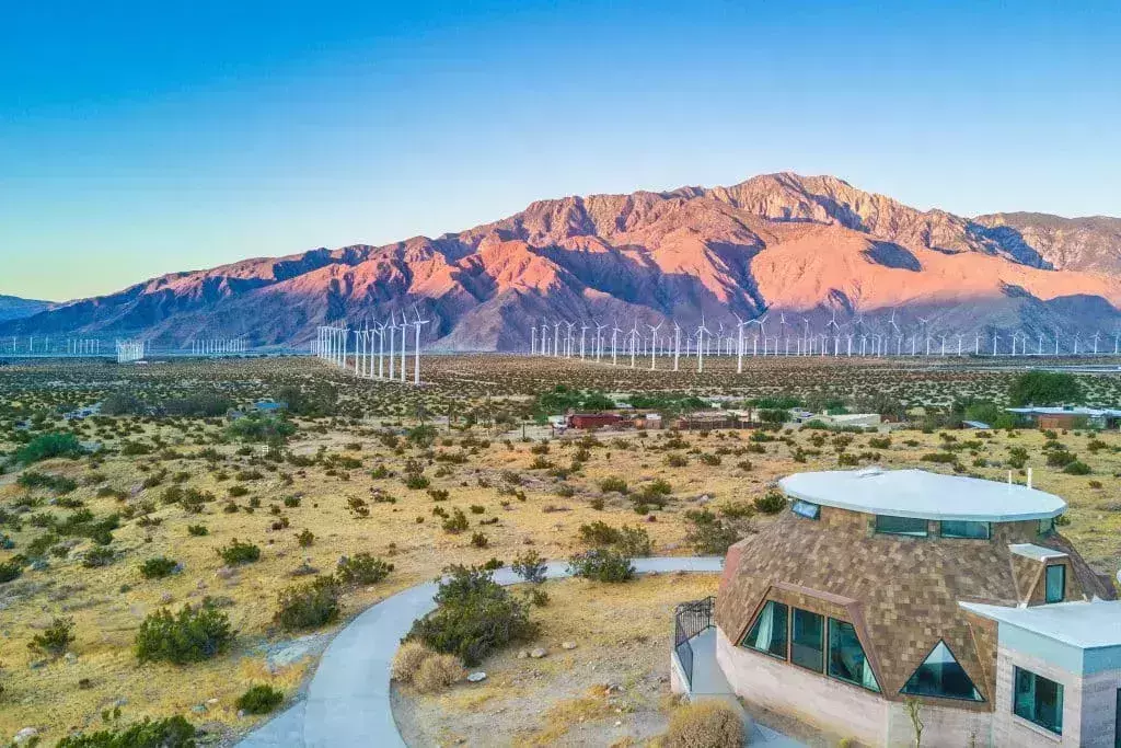 Geodesic dome Airbnb
