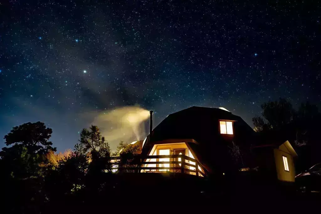 Geodesic dome Airbnb