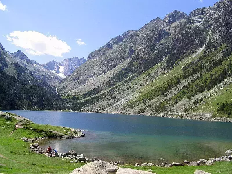 One of the most beautiful lakes in France Lake Gaube