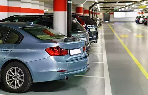 Driving in Turkey Car Park