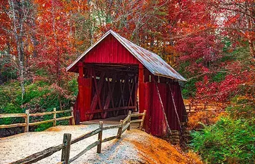 Covered Bridge Tour, USA