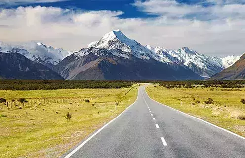 Southern Alps Road Trip, New Zealand