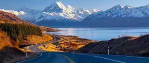 Scenic drives in New Zealand