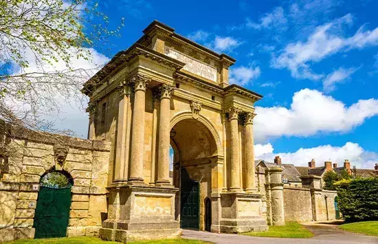Ancient gate in Woodstock