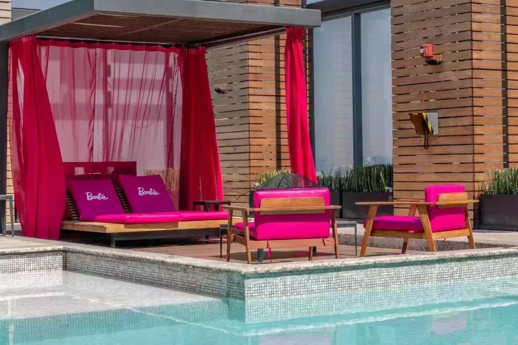 Barbie-inspired Swimming Pool