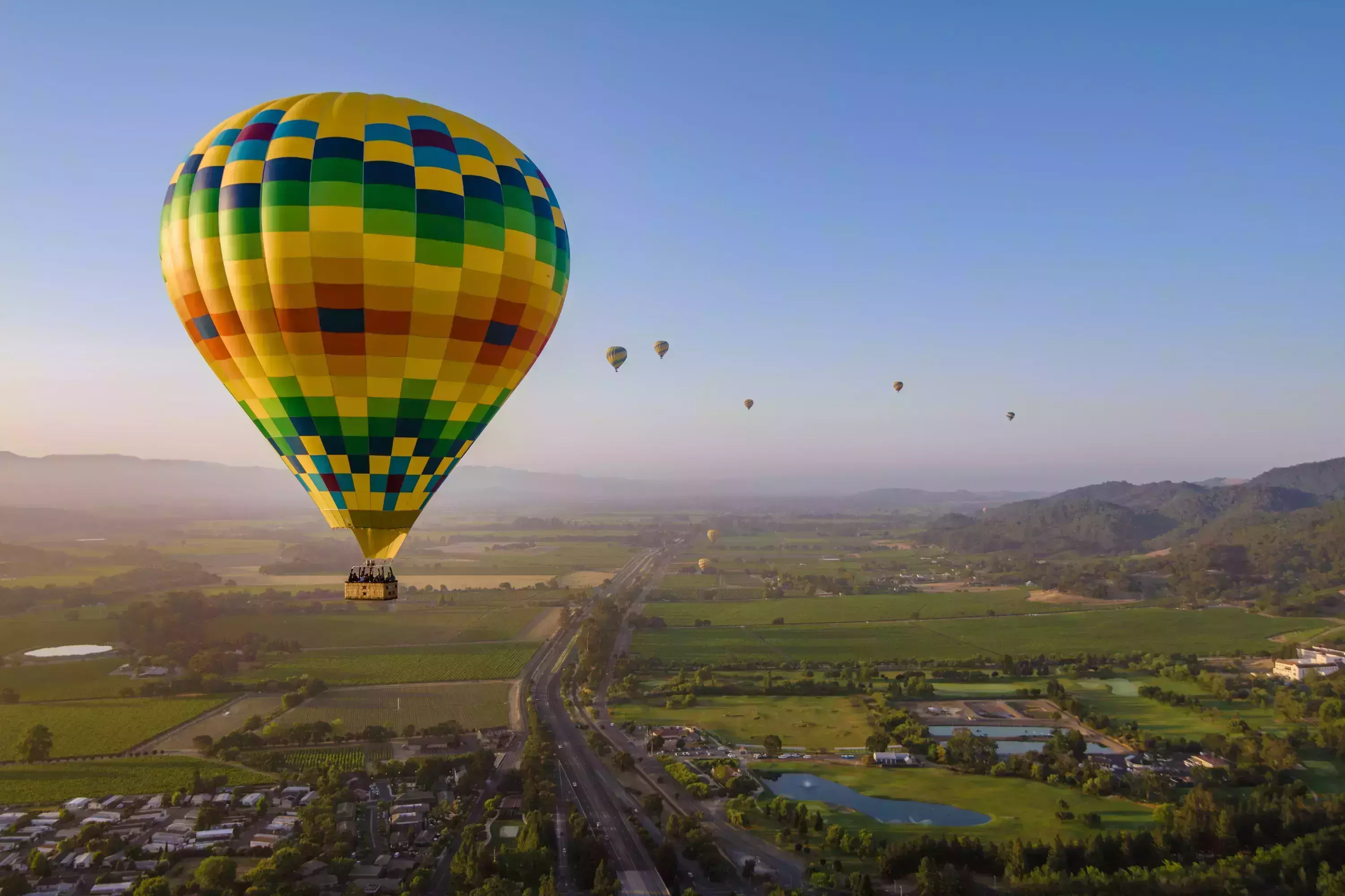 Hot Air Balloon Rides in Napa Valley | Unbeatable views