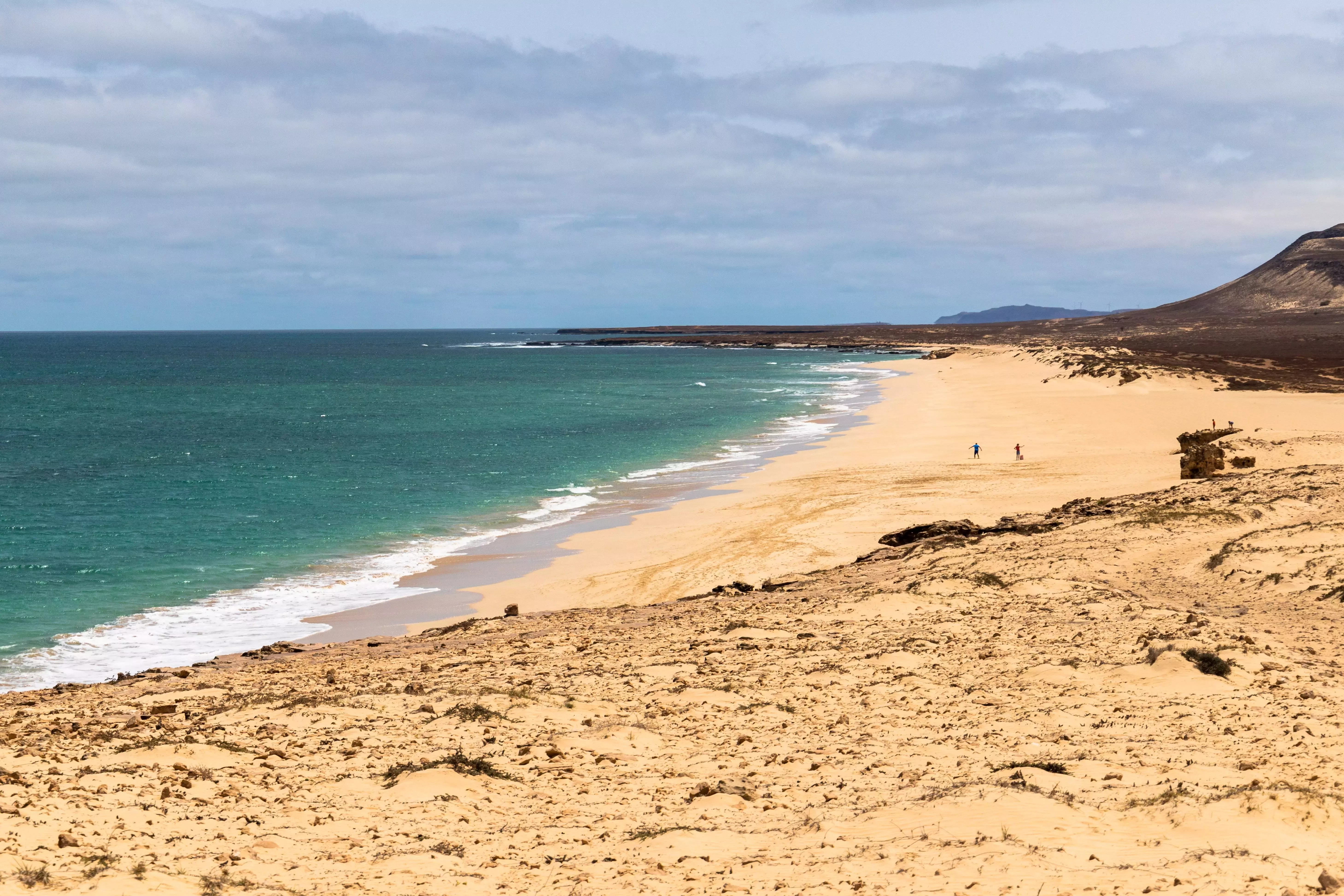 Santa Monica Beach in Cape Verde is one of Africa's best.