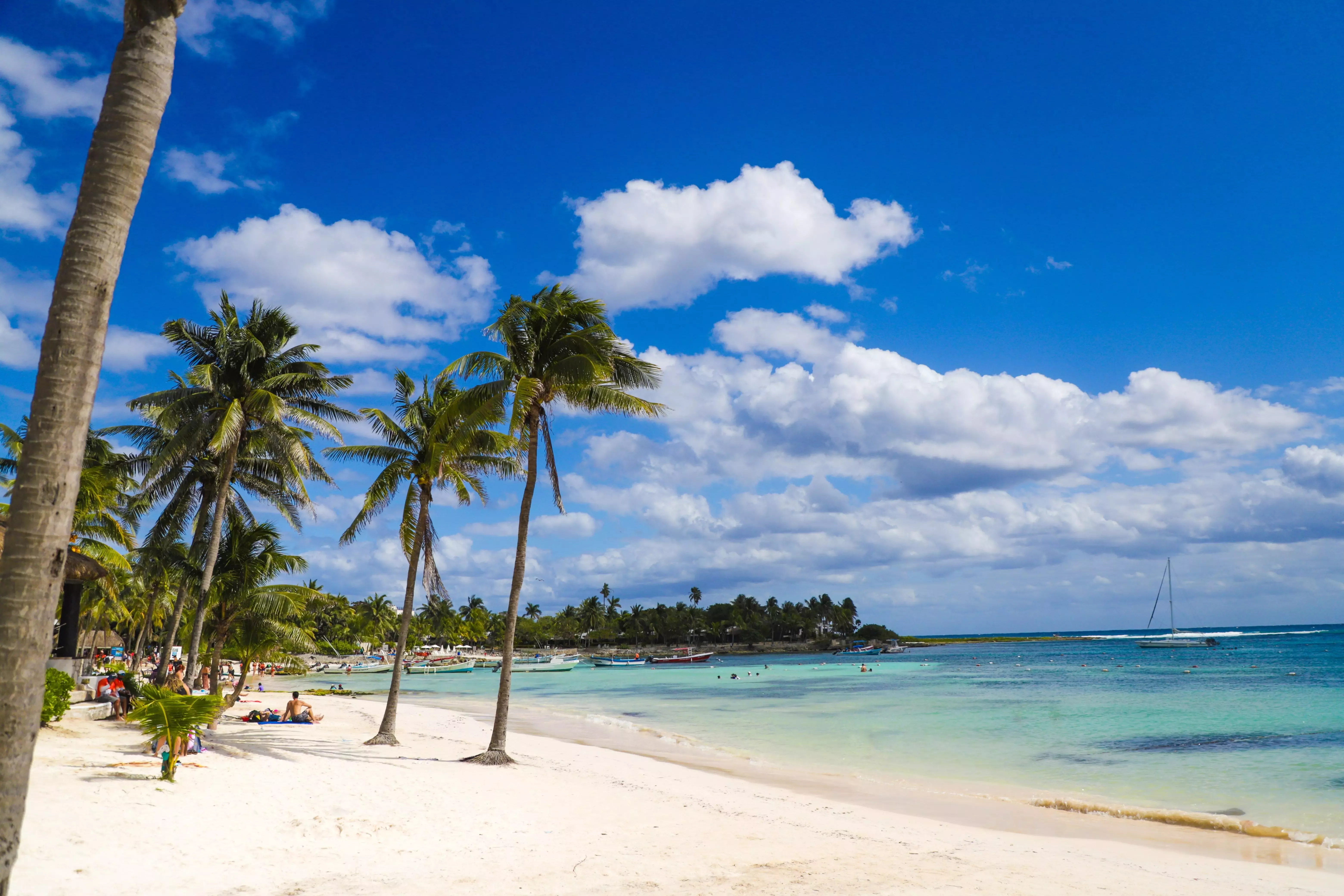 Playa Akamul in Mexico is a pristine beach.