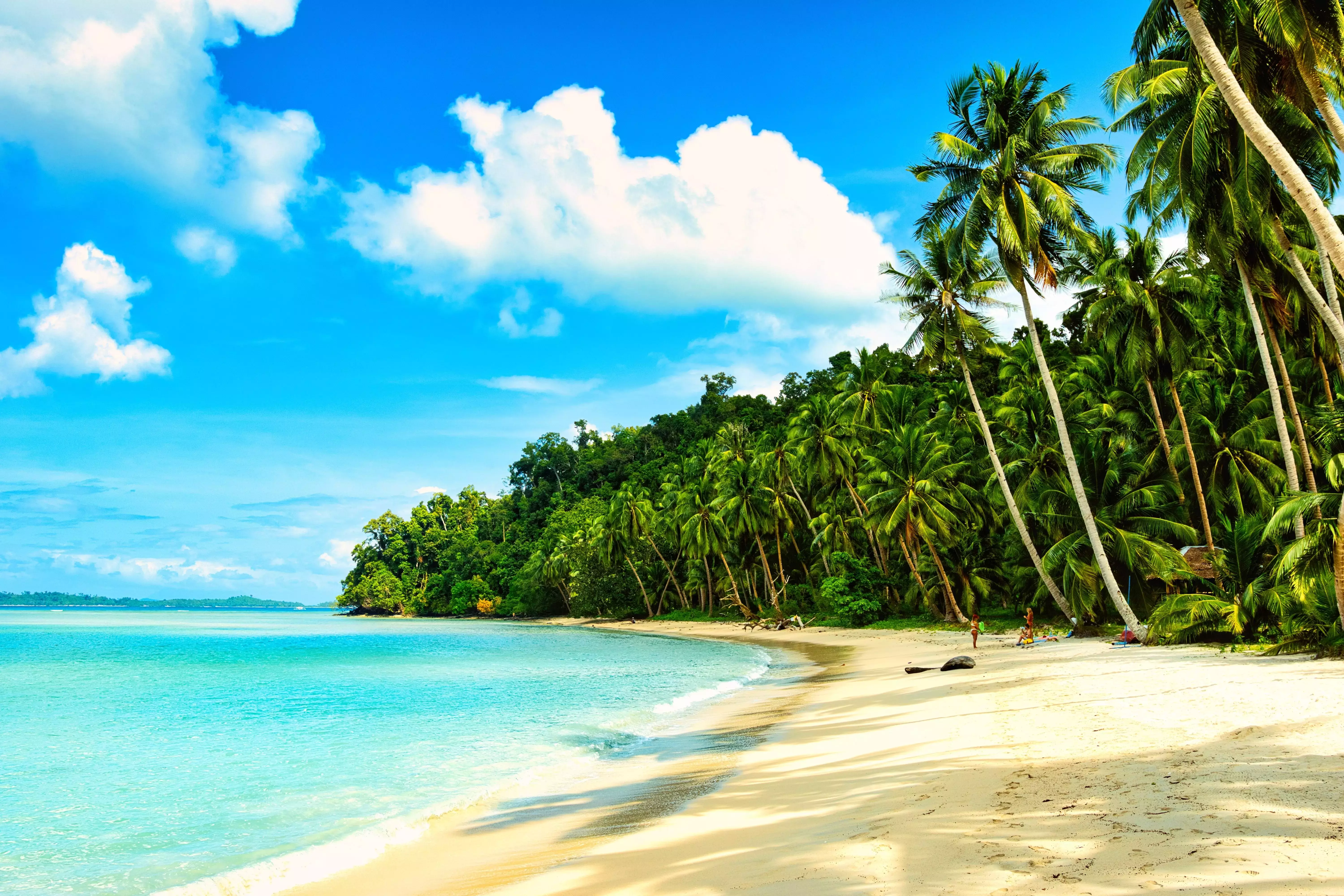 Port Barton is one of the quieter beaches on the Philippines.