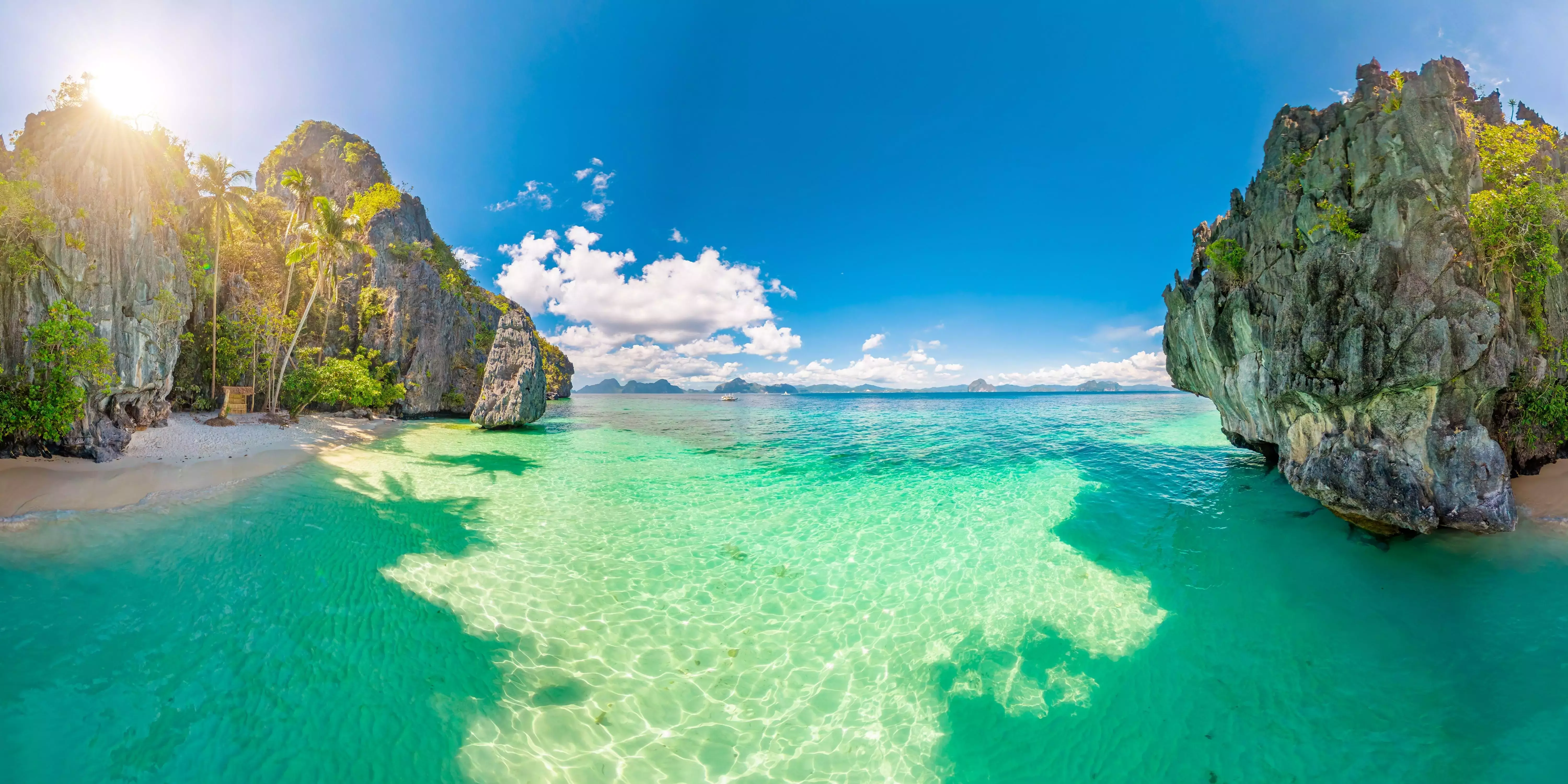 Entalula Beach in the Philippines is a true hidden gem.
