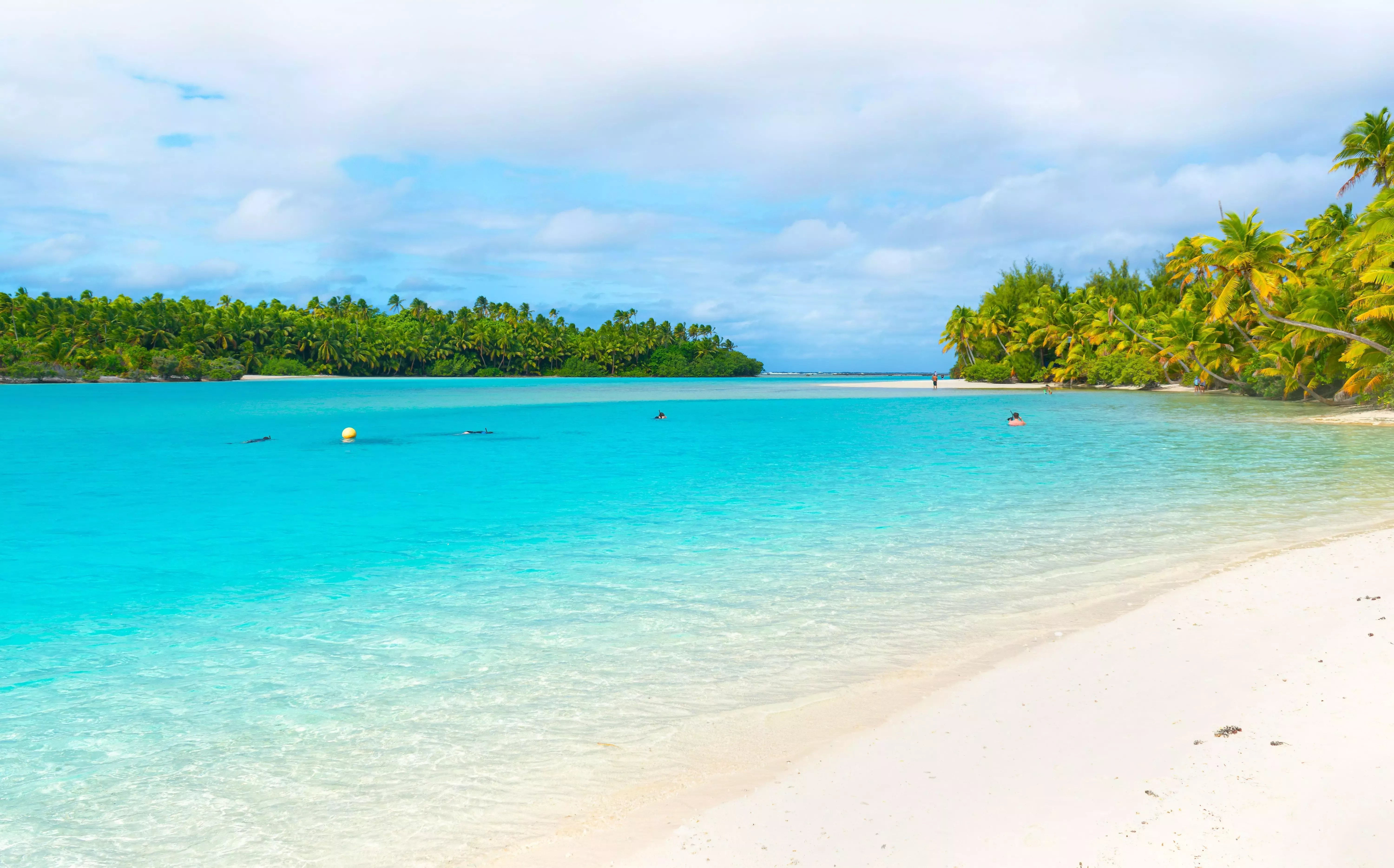 Ee Motu Beach in the Cook Islands is a true South Pacific paradise.