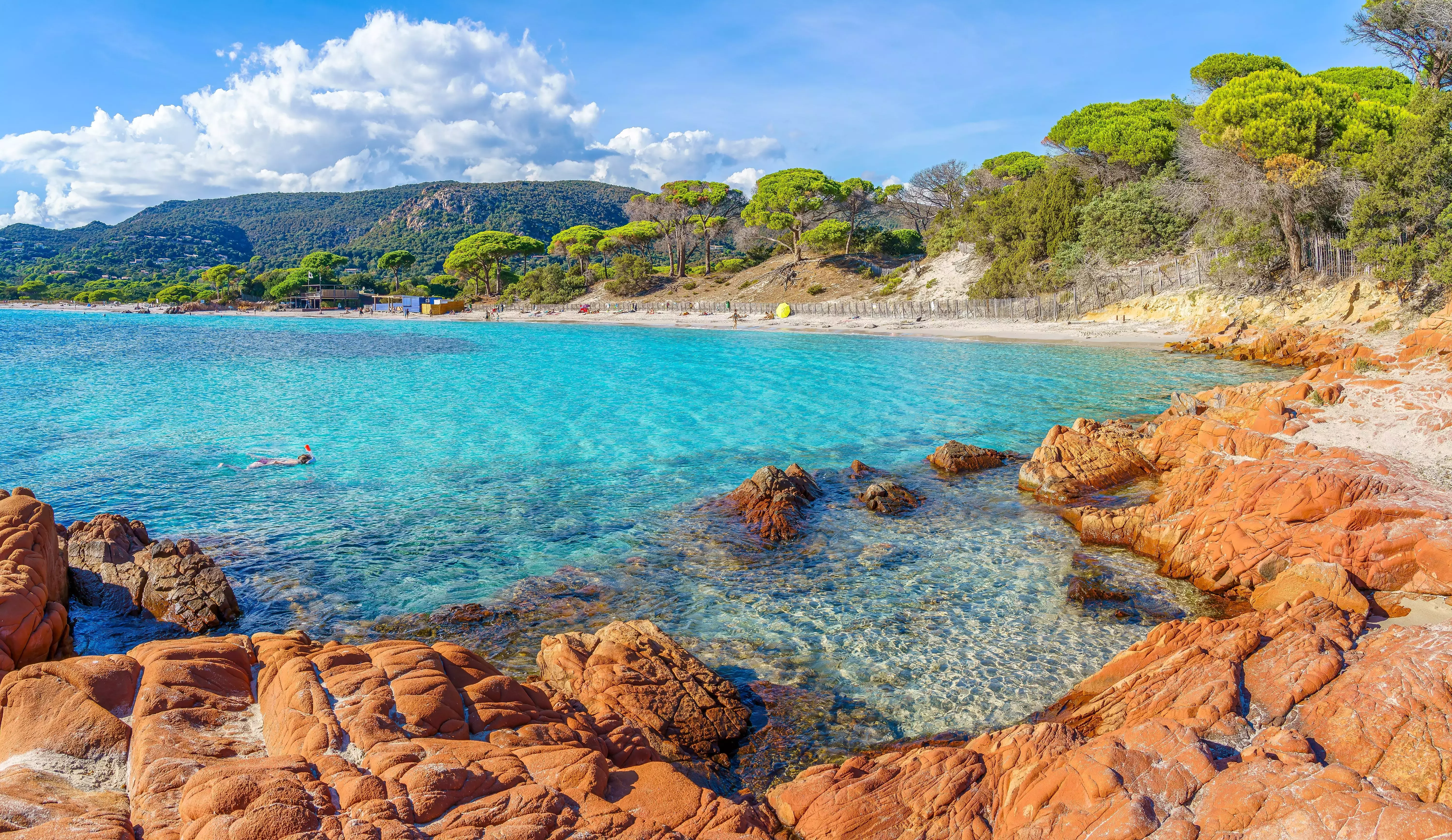 Palombaggia Beach is a classic French beach with a Mediterranean feel.