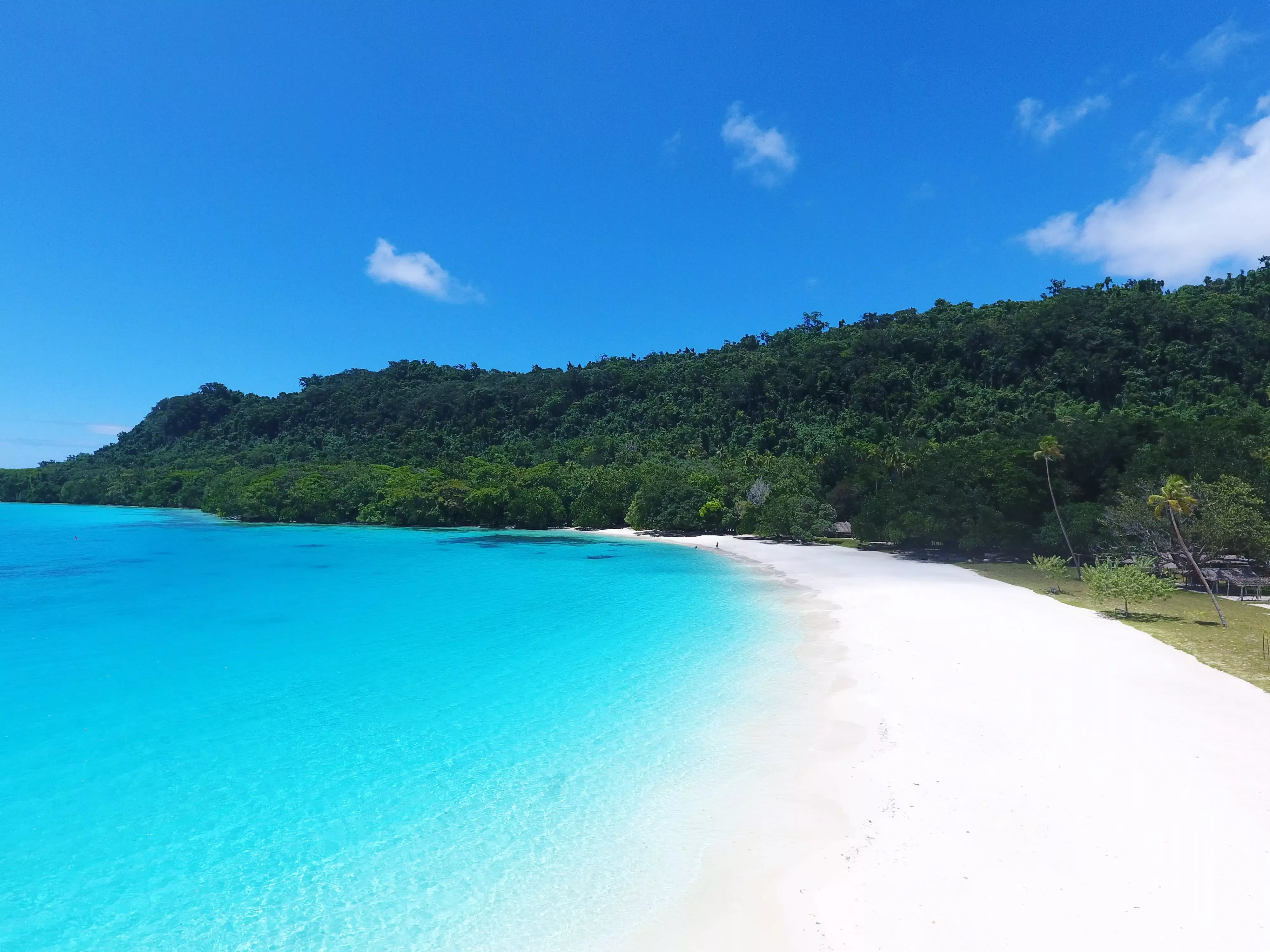 An incredible beach in Vanuatu, South Pacific.
