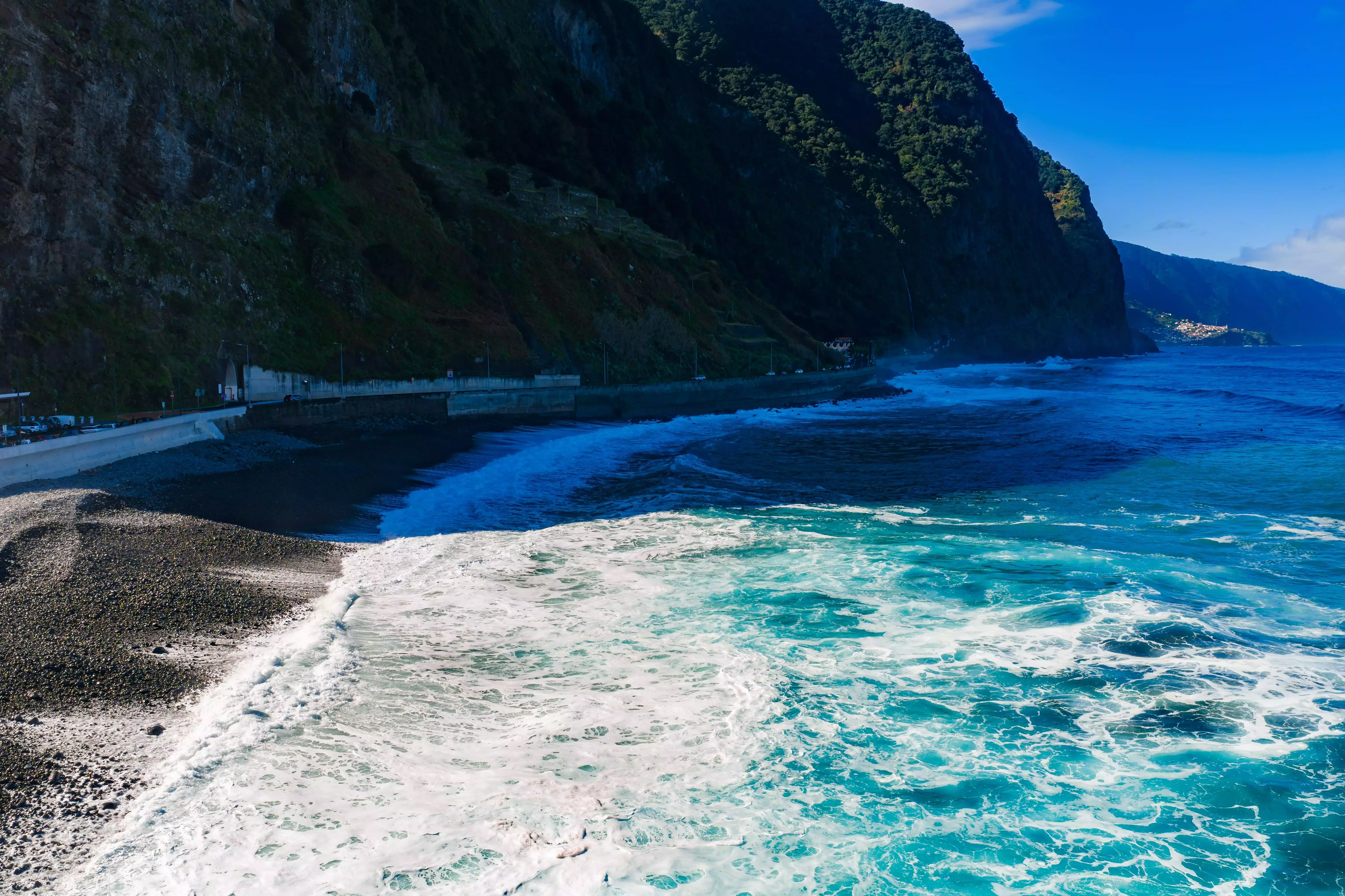 One of Madeira's finest beaches.
