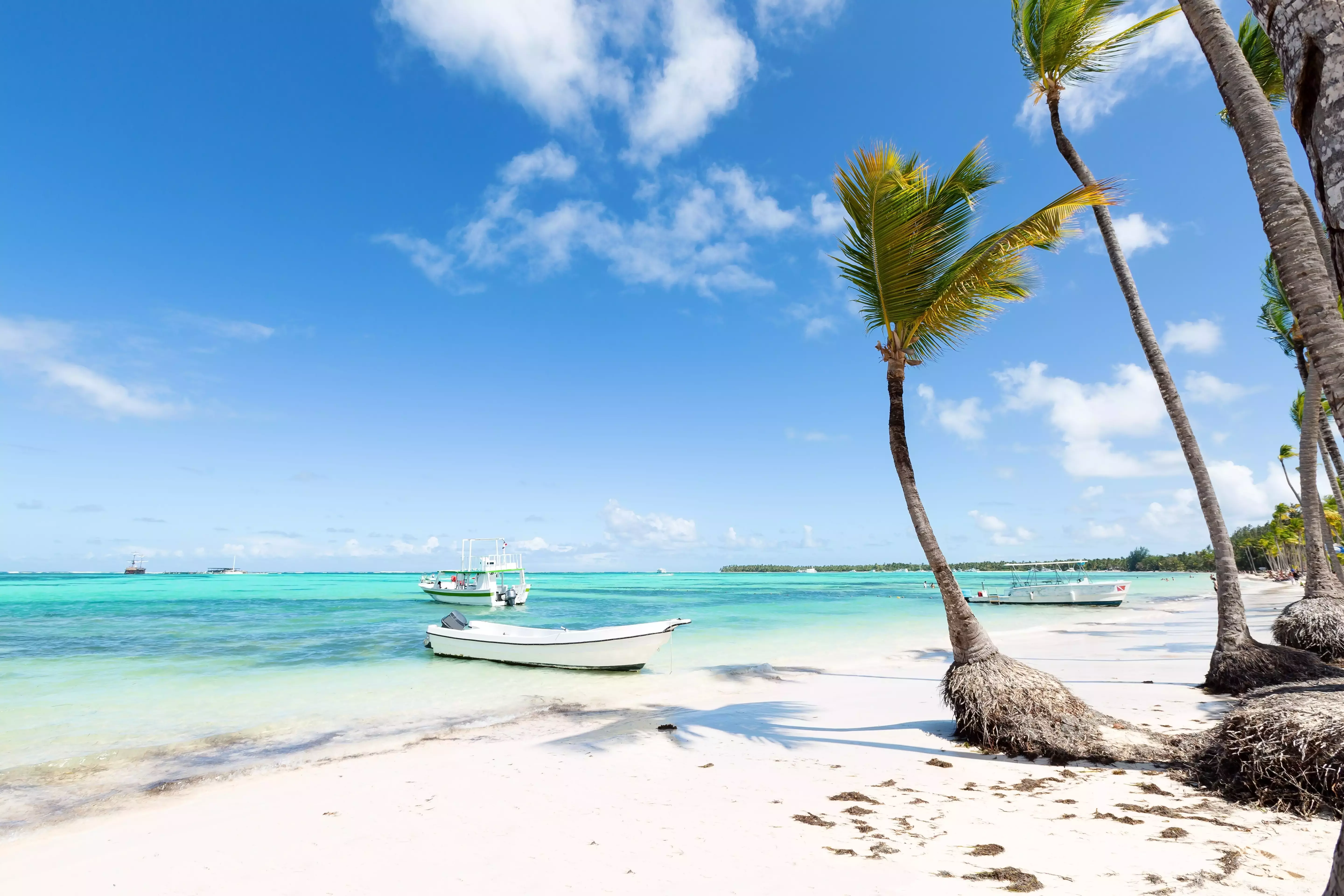 A premier beach in the Caribbean.