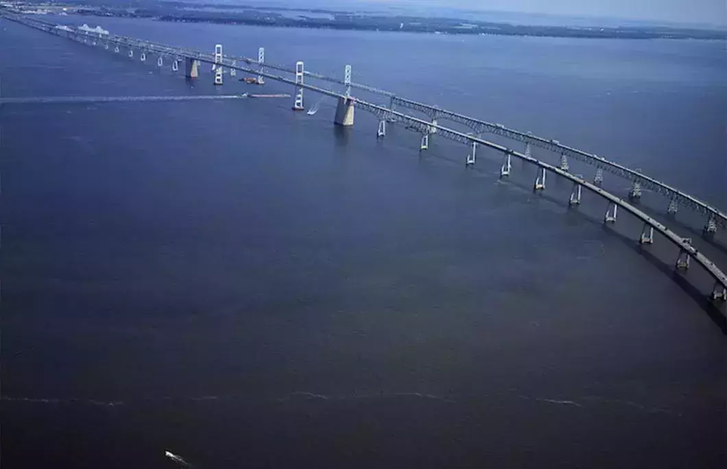 When was Chesapeake Bay Bridge built