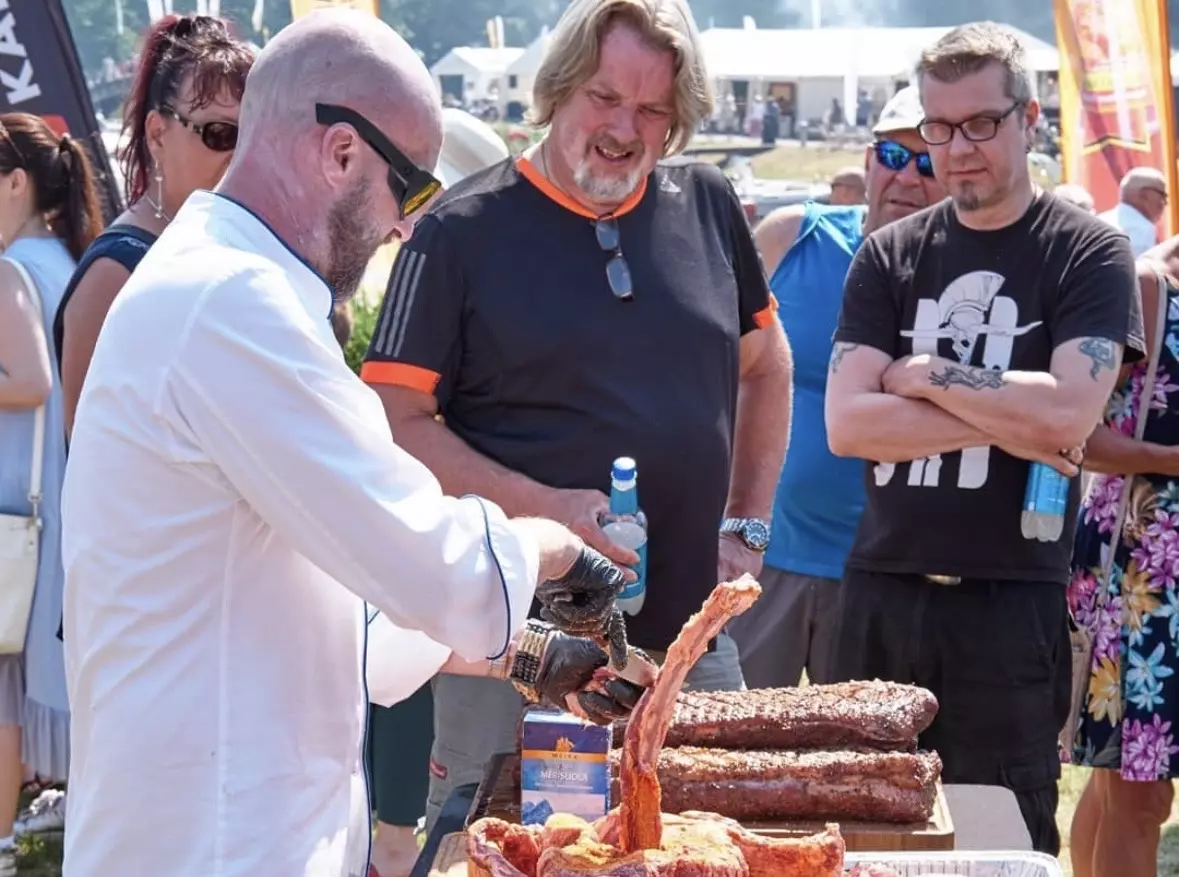 The ultimate meat-lovers paradise at Grillfest, Estonia.