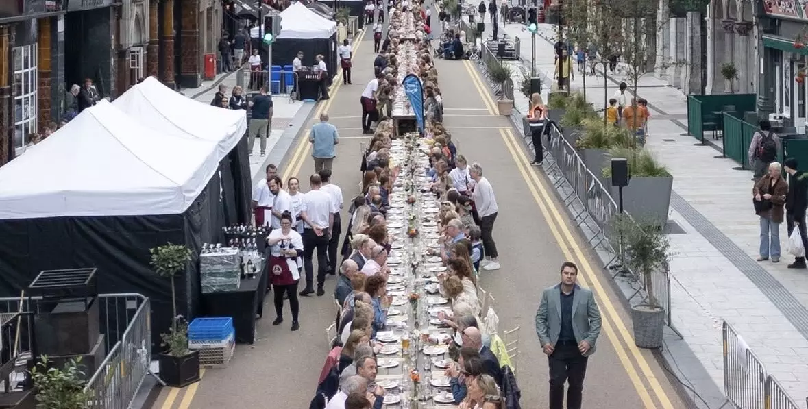 Cork on a Fork, Ireland, is one of Europe's best food festivals.