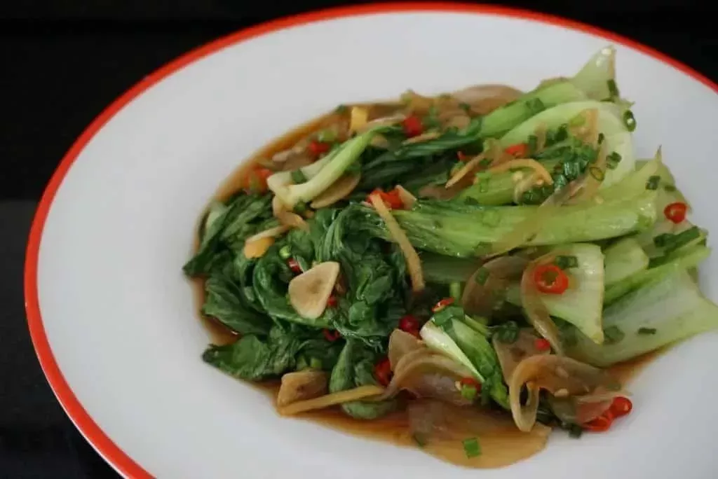 5 Minute Bok Choy