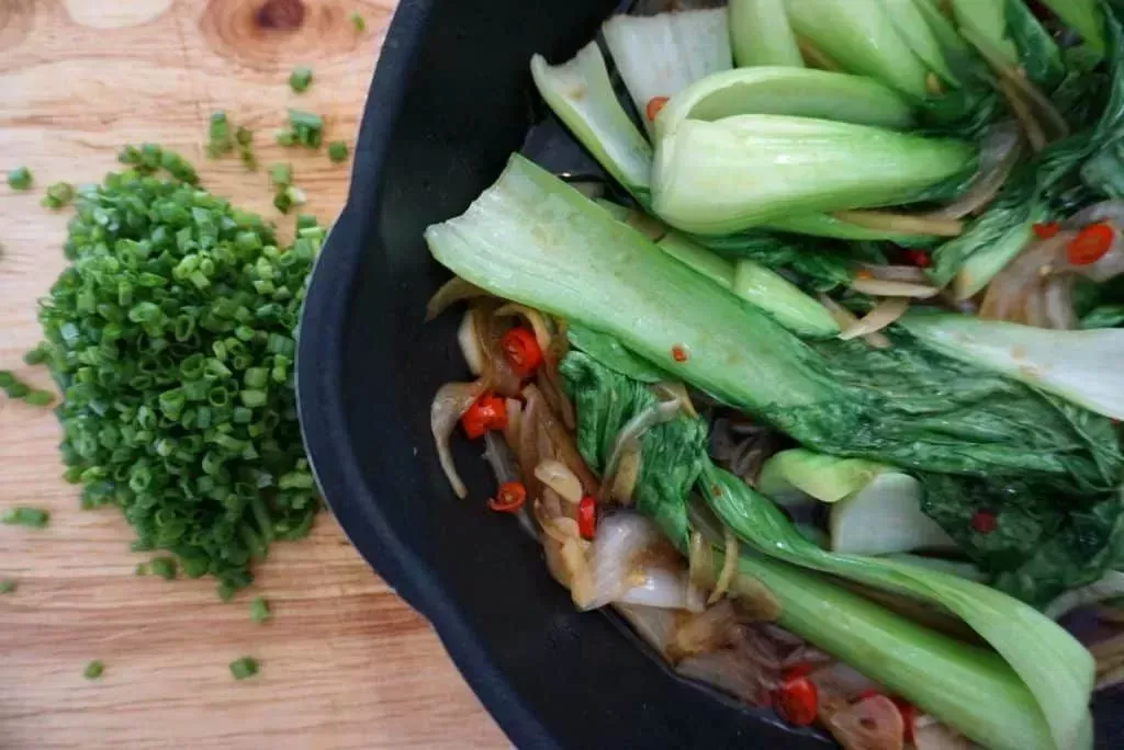 5 Minute Bok Choy recipe