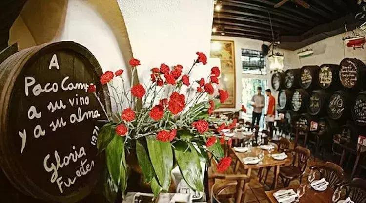 Traditional Bodega Tavern in Malaga