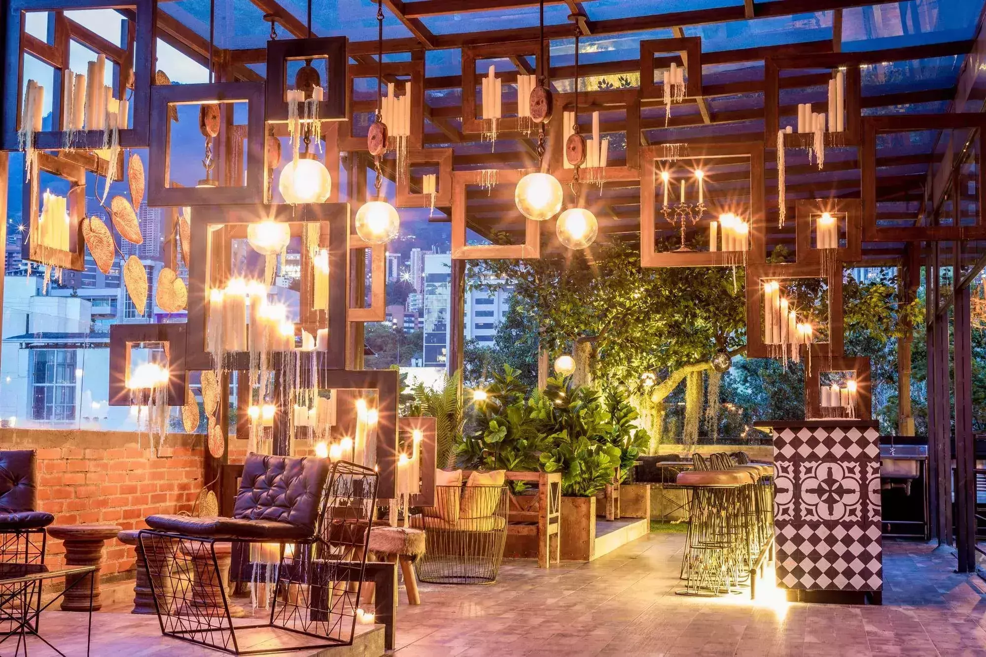 Boutique Hotel Bar in Medellin, Colombia