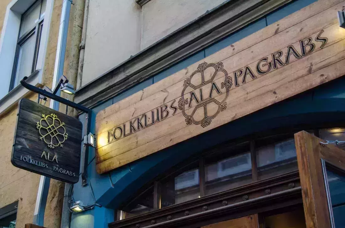 Folkklubs ALA Pagrabs Riga