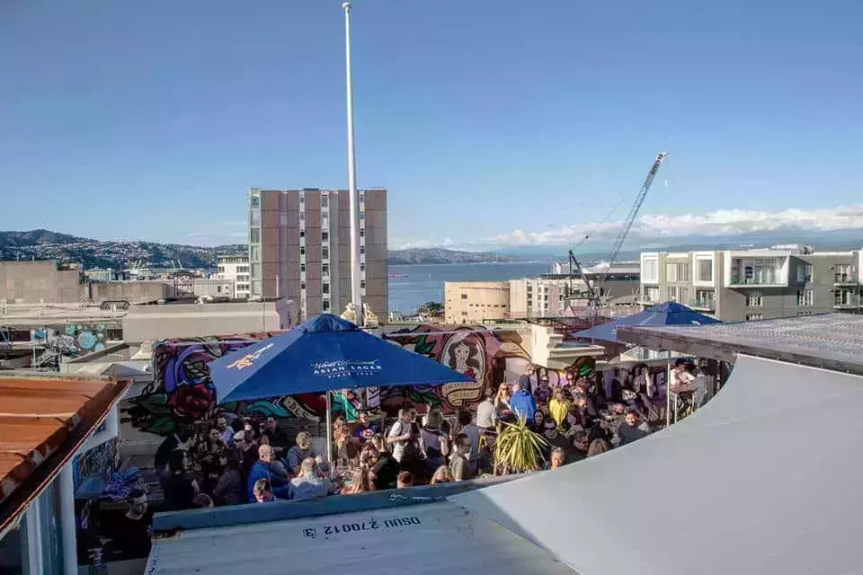 Wellington&amp;amp;amp;rsquo;s first rooftop container bar