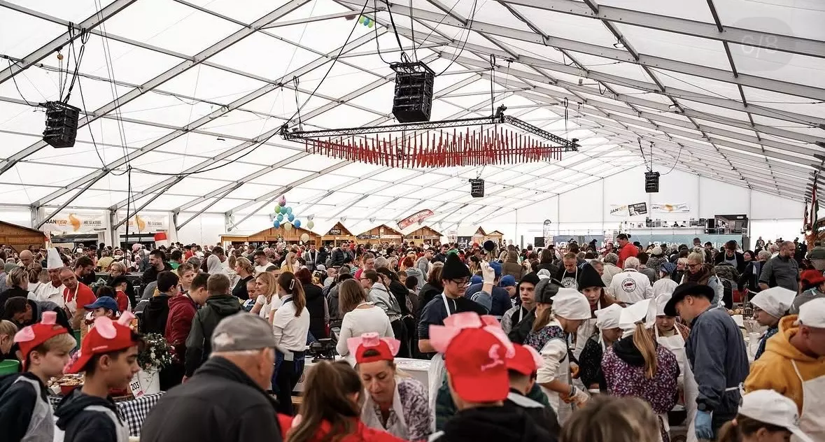 A Hungarian food festival dedicated to the humble sausage.