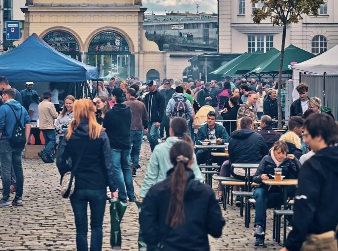 A pilsner festival in the home of Pilsner, Czech Republic.