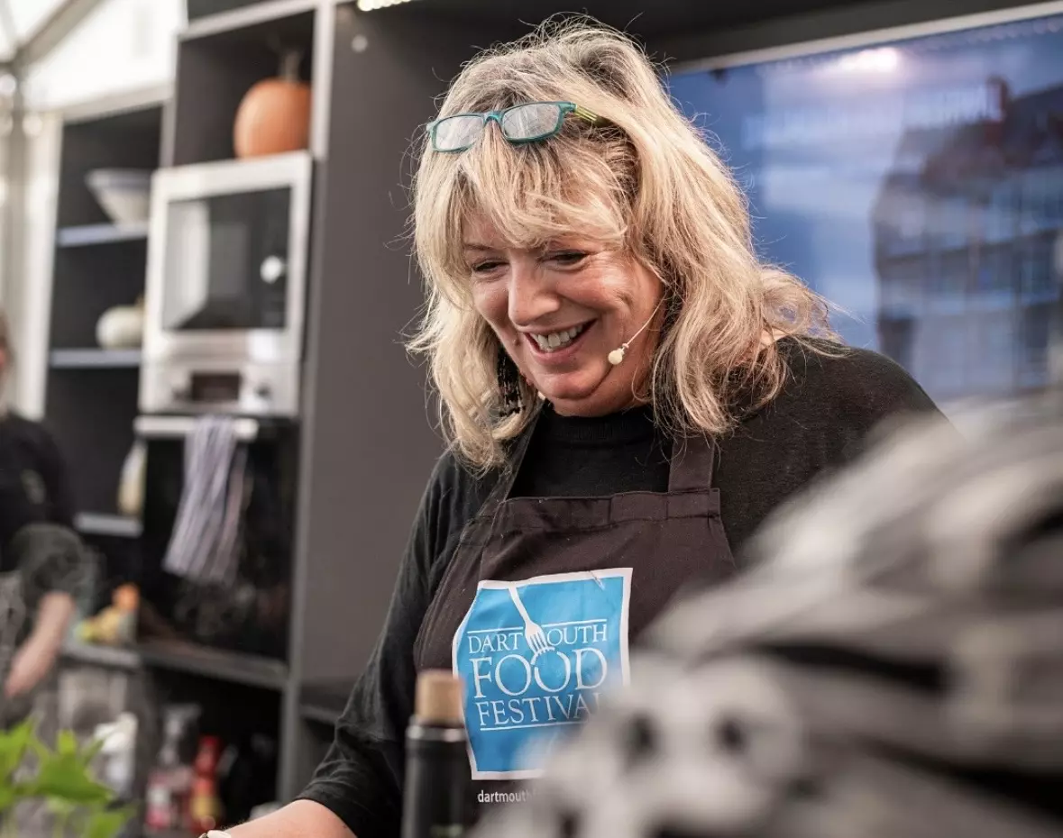 Dartmouth Food Festival in England.