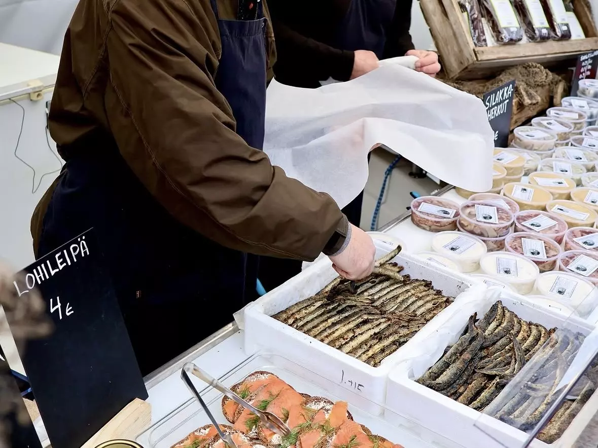 One of Europe's oldest food festivals in Helsinki, Finland.