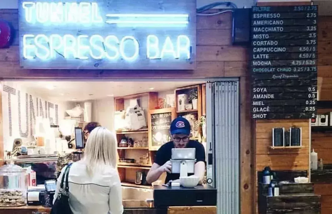 23rd. Tunnel Espresso Bar – Montreal, Quebec