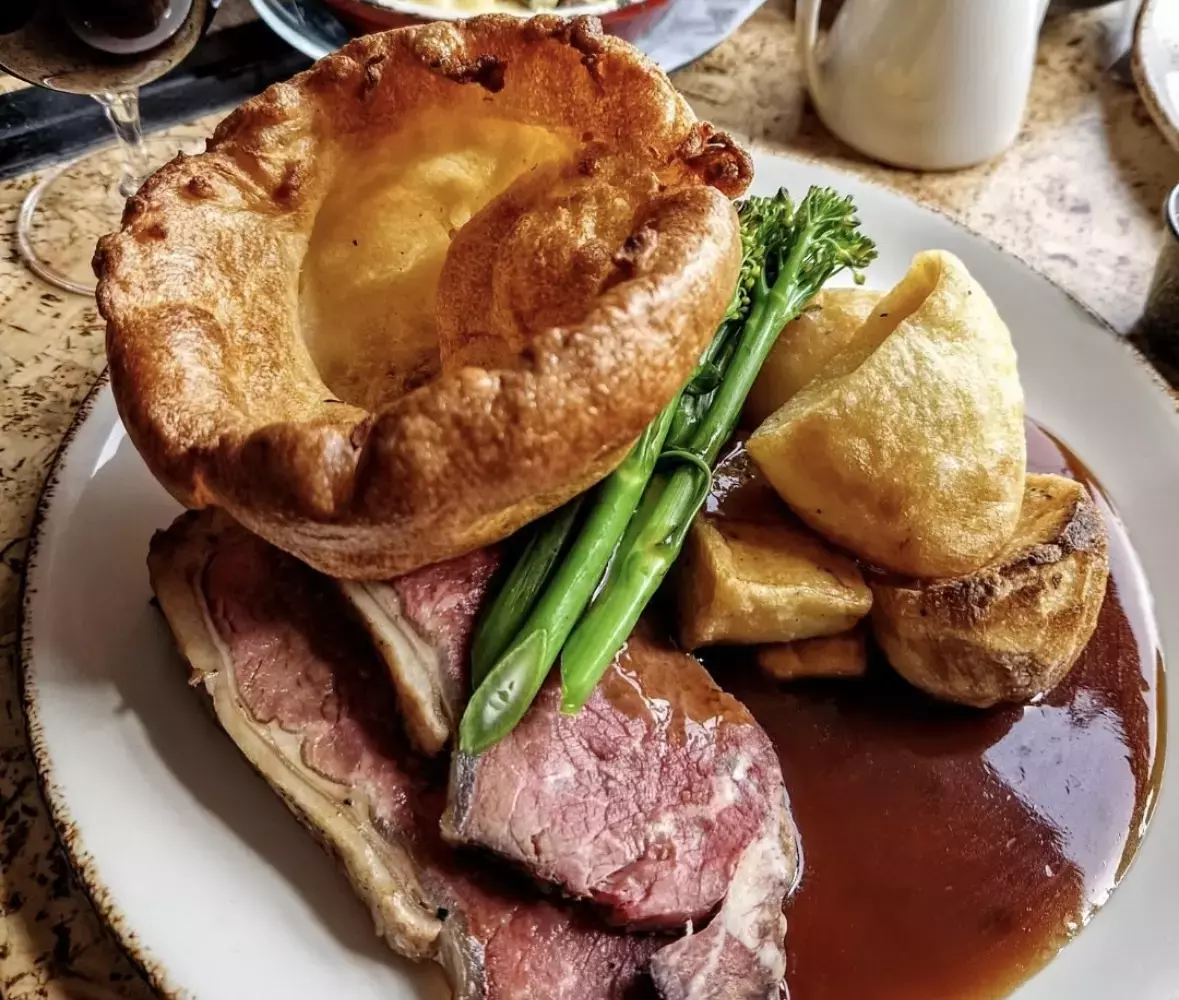 One of Manchester's most vibrant bars and restaurants also serves up the city's best roast.
