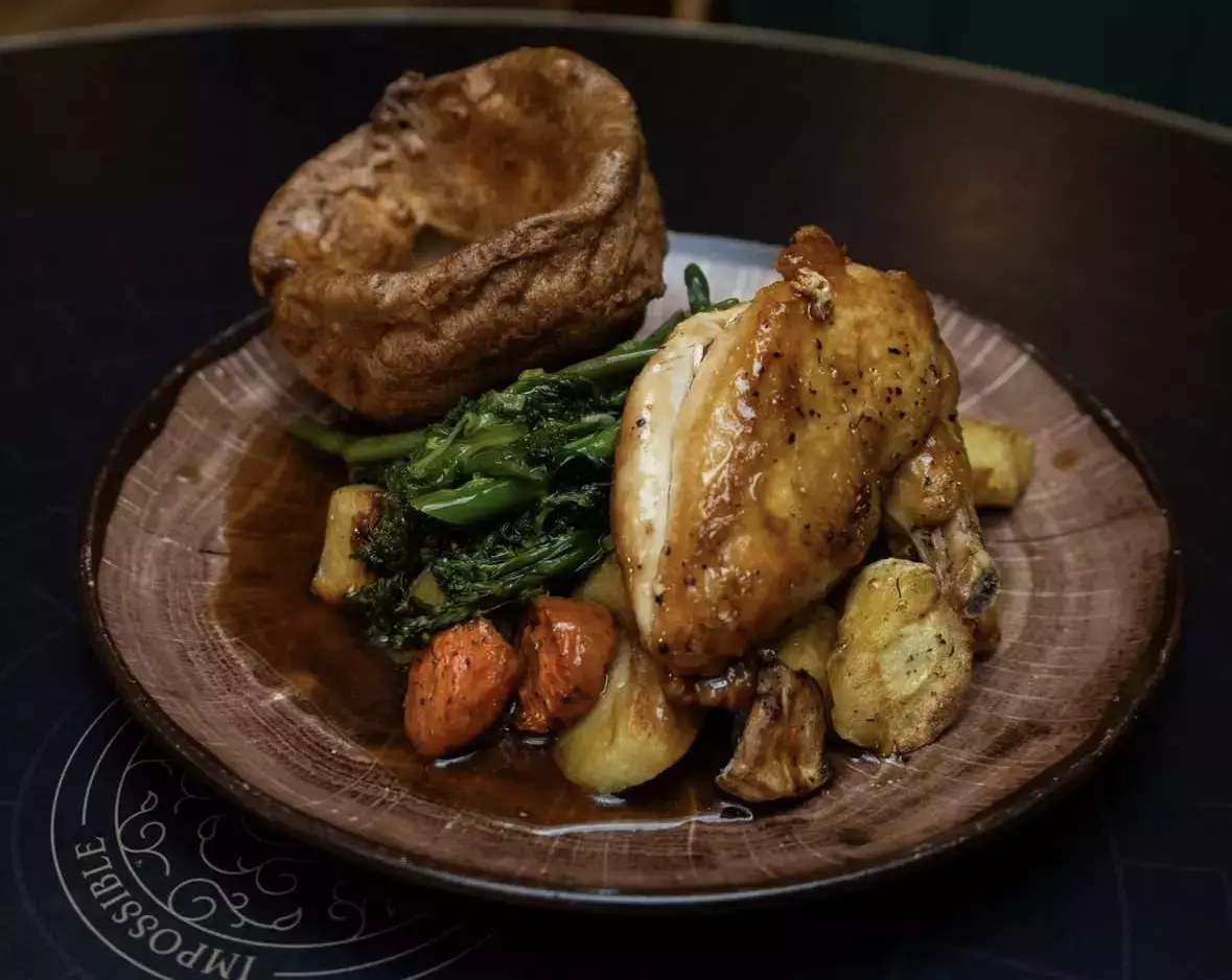 One of York's most delicious Sunday lunches, served with all the trimmings.
