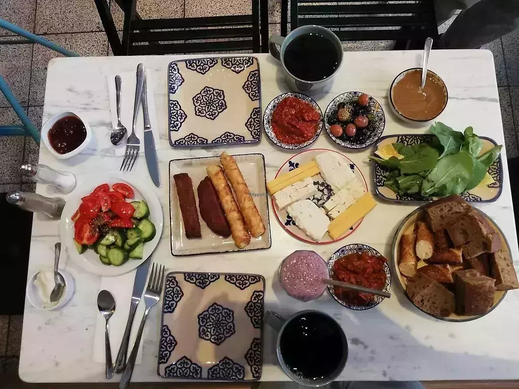 Vegetarian Food in Istanbul Turkey