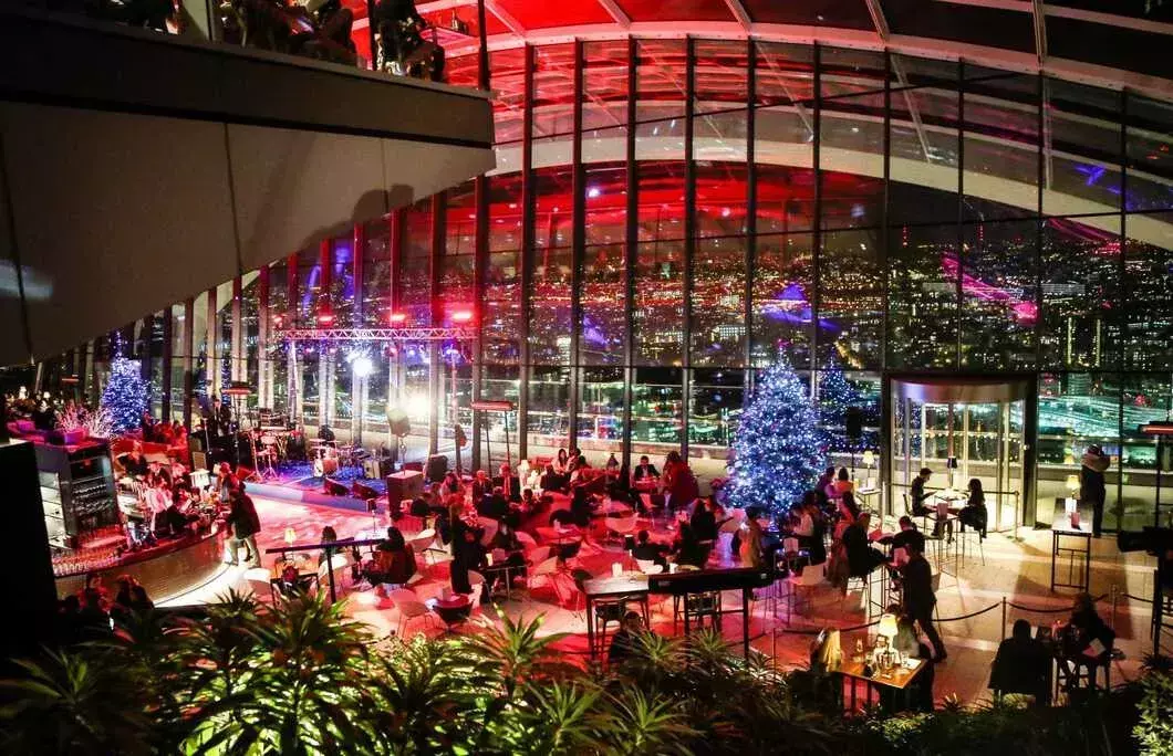 6. Sky Garden’s Moët & Chandon Winter Bar