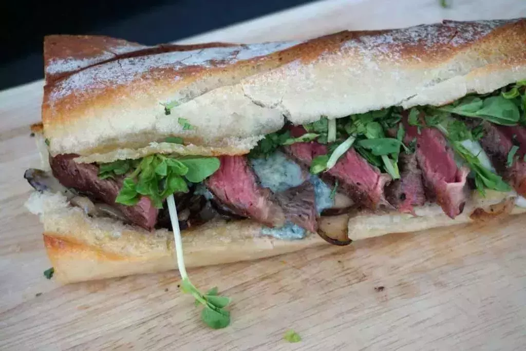 Blue Cheese Steak Sandwich