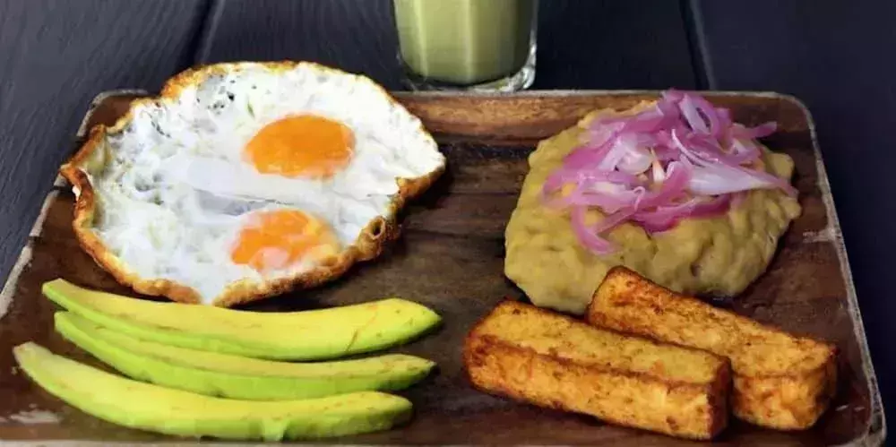 Dominican Breakfast in Santo Domingo