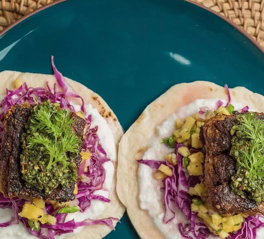 Fish tacos in Colombo