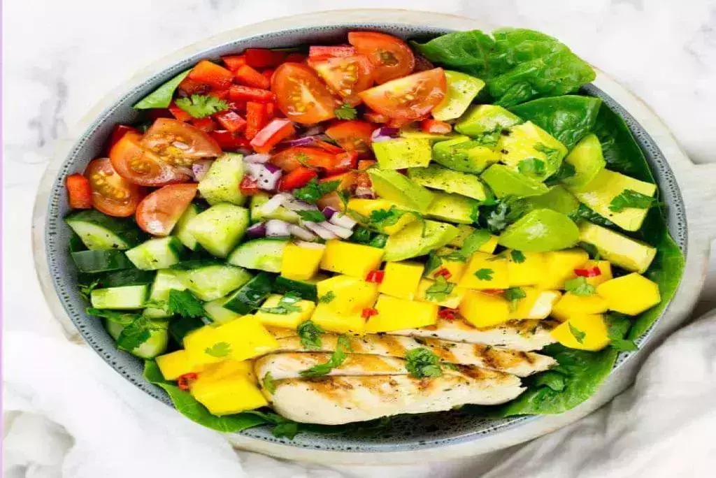 Cajun Chicken And Mango Salad